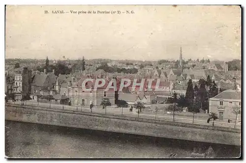 Ansichtskarte AK Laval vue prise de la perrine