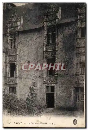 Cartes postales Laval le Chateau detail ll