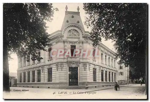 Cartes postales Laval la caisse d Epargne