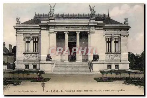 Cartes postales Laval le musee des beau arts contient des oeuvers remarquables