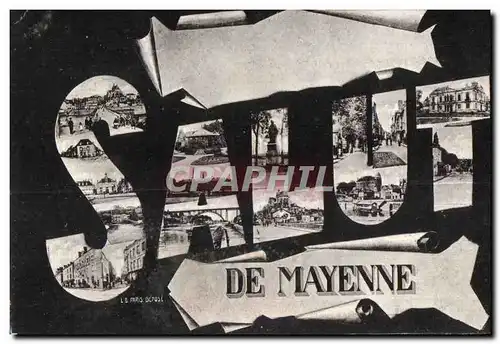 Cartes postales De mayenne Souvenir