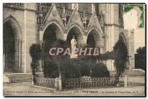 Cartes postales Pontmain la colonne de l Apparition g f