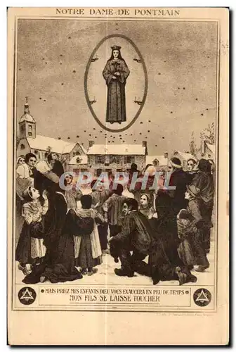 Cartes postales Norte dame de pontmain