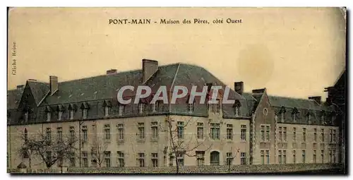 Ansichtskarte AK Pontmain maison des peres cote