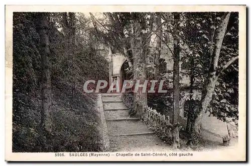 Cartes postales Saulges Mayenne chapette de saint cenere cote gauche