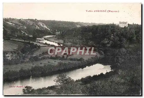Cartes postales Vallee d Origne mayenne Chateau