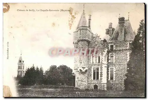 Ansichtskarte AK Chateau de bailly la chapelle rainsouin mayenne
