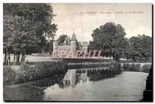 Cartes postales Coudray Mayenne Chateau du Moulin Raille