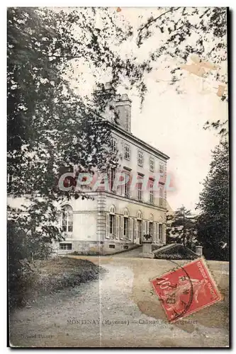 Cartes postales Mayenne Montenay Chateau