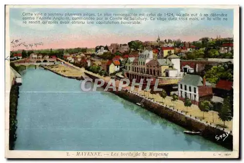 Cartes postales Mayenne les bords de la mayenne