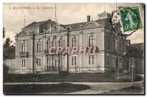 Cartes postales Mayenne le theatre