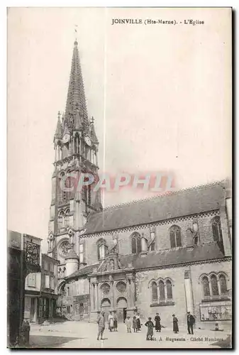 Ansichtskarte AK Joinville Hte Marne l Eglise