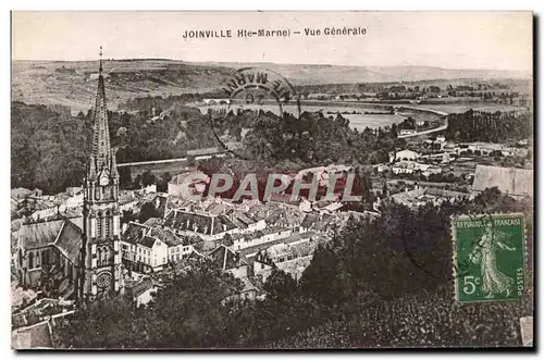 Cartes postales Joinville hte marne vue generale