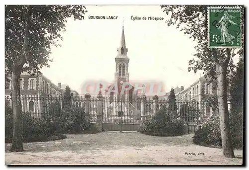 Cartes postales Bourbon Lancy Eglise de l Hospice