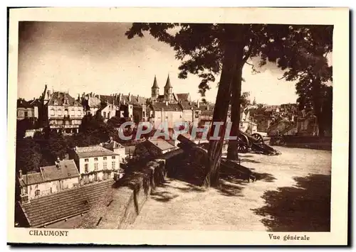 Cartes postales Chaumont Vue generale