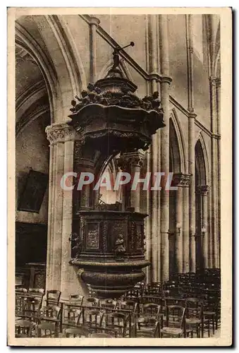 Cartes postales Chaumont Eglise St Jean La Chaire du Sculpteur Bouchardon