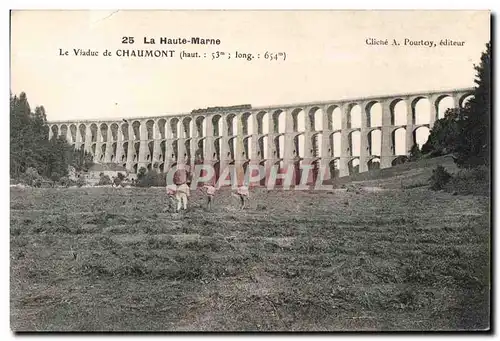 Cartes postales Chaumont La Haute Marne Le Viaduc (animee)