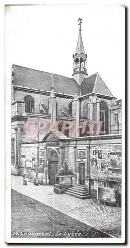 Cartes postales Chaumont Le Lycee