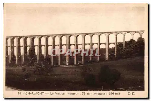 Cartes postales Chaumont Le Viaduc