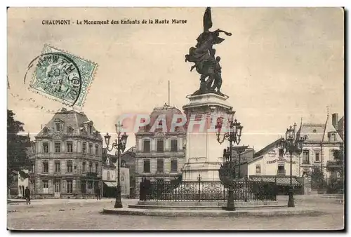 Cartes postales Chaumont Le Monnment des Enfants de la Hants Marne