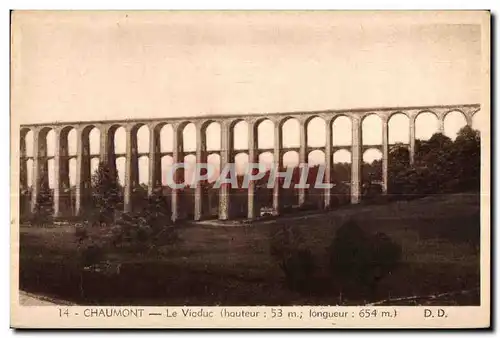 Cartes postales Chaumont Le Viaduc