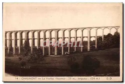 Cartes postales Chaumont Le Viaduc