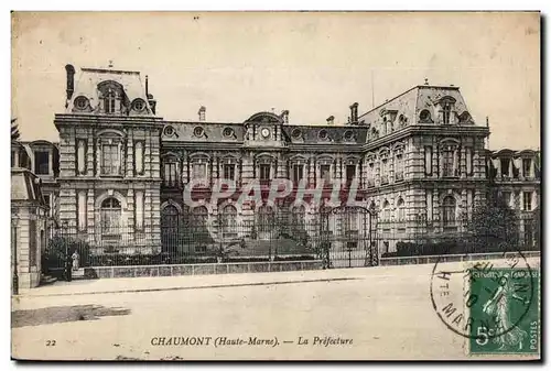 Cartes postales Chaumont La Prefecture