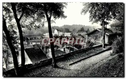 Cartes postales Bourbonne Les Bains La Echappee sur la Ville