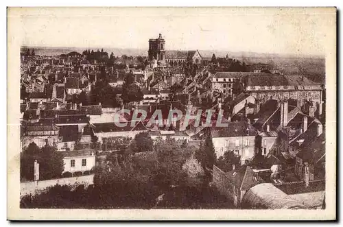 Cartes postales Langres Panorama Vu De L Eglise Saint Martin