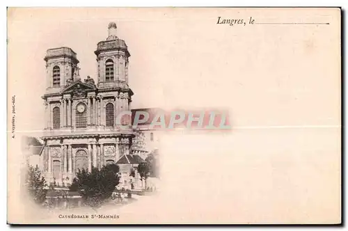 Cartes postales Langres le Cathedhale St Mammes