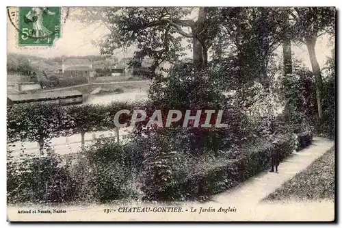Cartes postales Chateau Gontier La Jardin Anglais