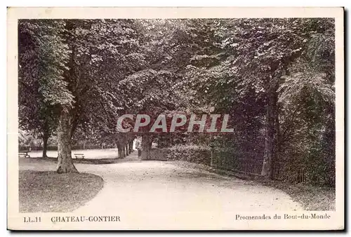 Ansichtskarte AK Chateau Gontier Promenades du Bout du Monde