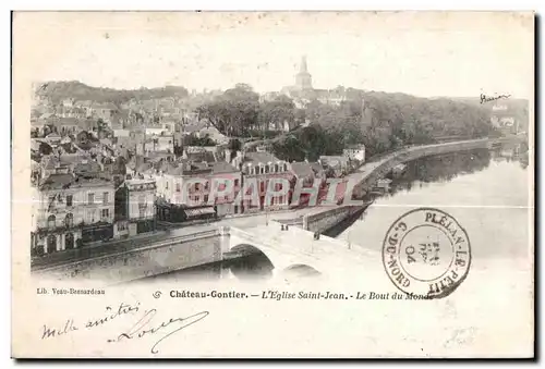 Cartes postales Chateau Gontier L Elgise Saint Jean Le Bout du Monde