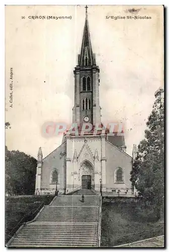 Cartes postales Craon l Eglise St Nicolas