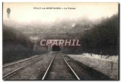 Cartes postales Rilly La Montagne Le Tunnel