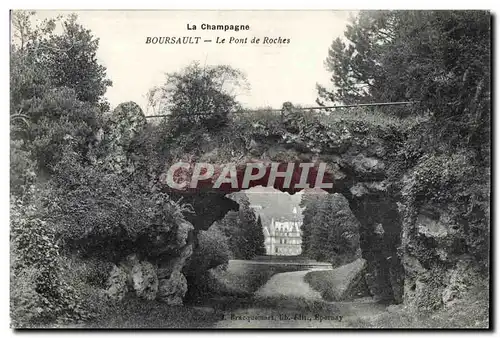 Ansichtskarte AK La Champagne Boursault Le Pont de Roches