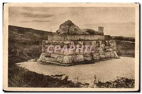 Ansichtskarte AK Monument eleve au Carrefour Sainte Fine par l Association de la 130e Division (General Toulorge)