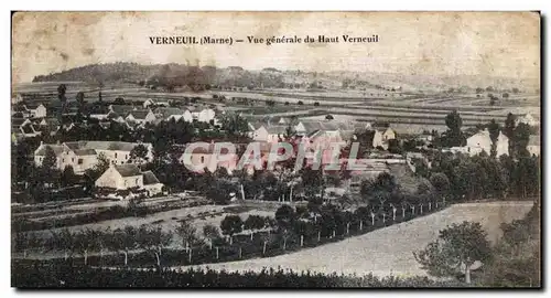 Cartes postales Verneuil Vue generale du Haut Verneuil