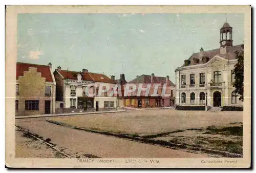 Cartes postales Ormicy Marne L Hotel de Ville