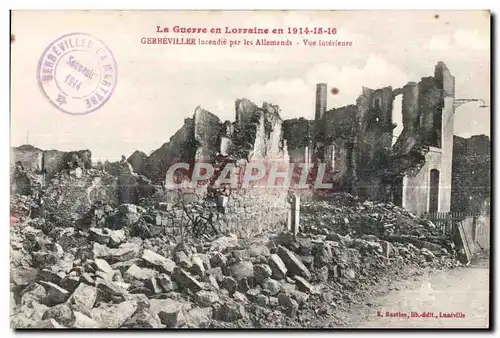 Cartes postales Militaria Cartes postales La Guerre en Lorraine en 1914-15-16