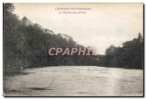 Cartes postales Militaria Cartes postales Liverdun Pttoresque La Mosselle sous le Pisui