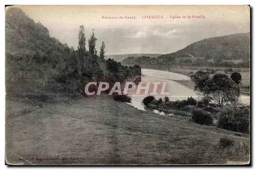 Cartes postales Militaria Cartes postales Environs de Nancy Liverdon Vallee de la Moselle