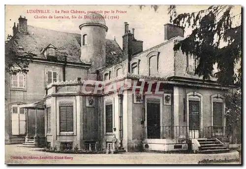 Cartes postales Luneville le petit Chateau