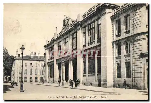 Cartes postales Nancy La Grande Poste