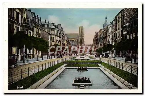 Cartes postales Reims Cours J b Langlet