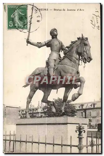 Reims Statue de Jeanne d Arc