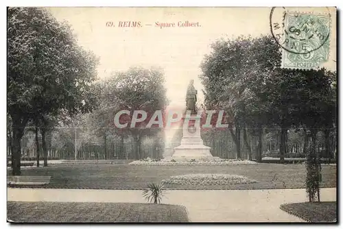 Cartes postales Reims Square Colbert