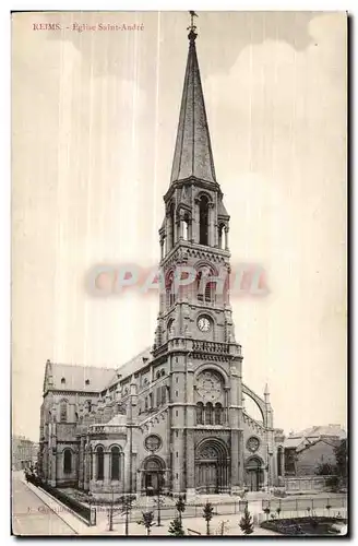 Ansichtskarte AK Reims Eglise Saint Andre