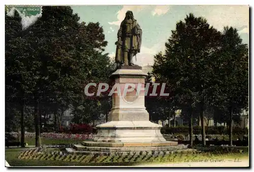 Cartes postales Reims Statue de Colbert