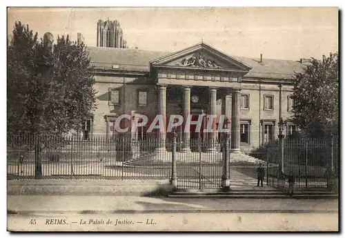 Cartes postales Reims Le Palais de Justice